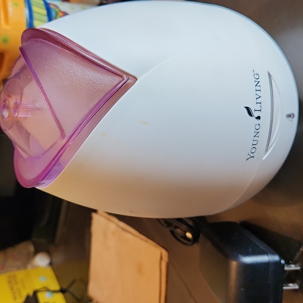 Young Living Purple Tulip Ultrasonic Home Aroma Essential Oils Diffuser